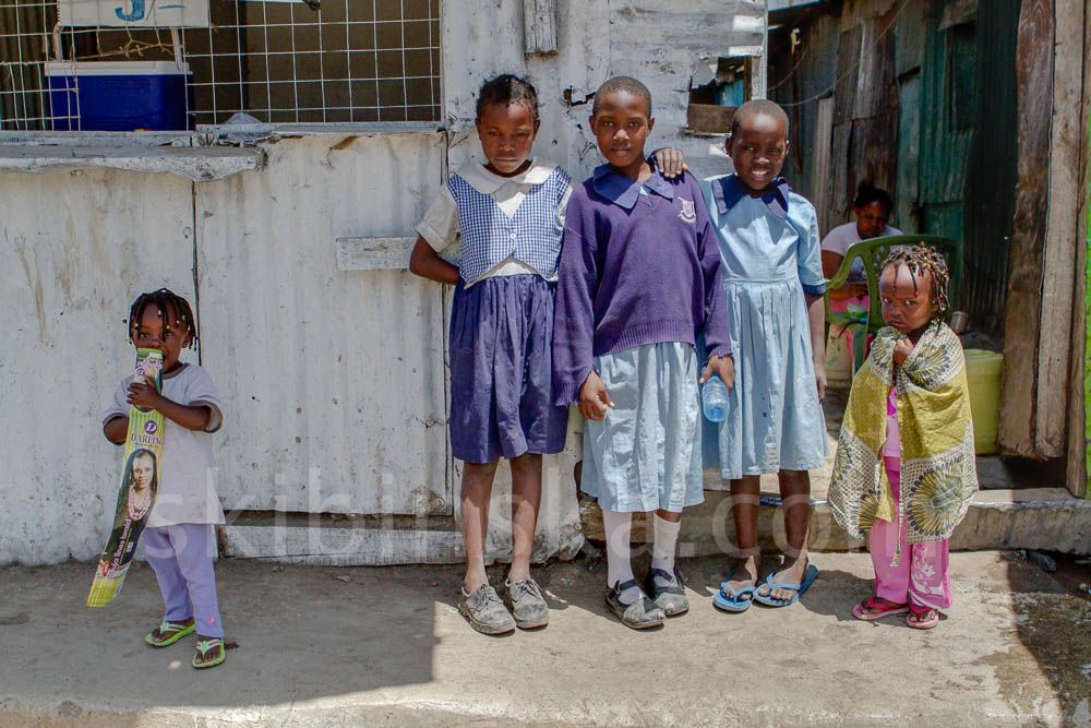 Tribal East Africa: Children of slums of Nairobi