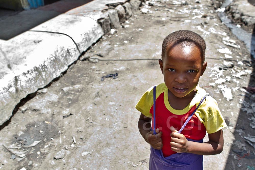 Tribal East Africa: Children of slums of Nairobi