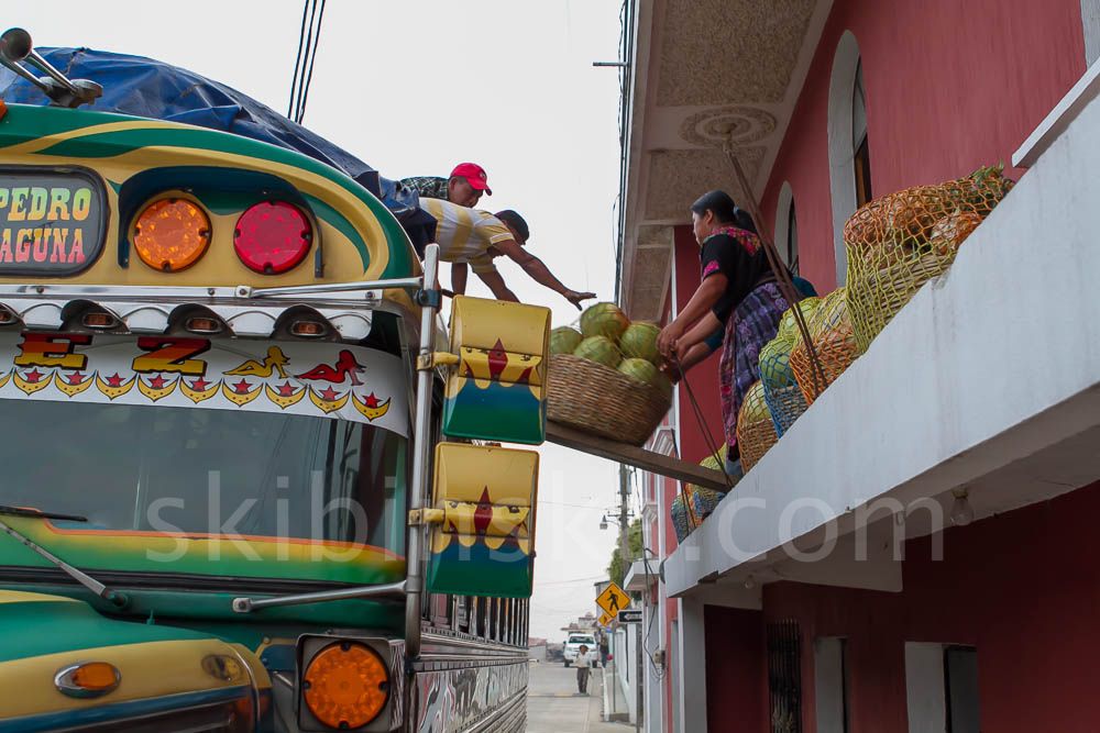 Latin America: Chicken bus frenzy