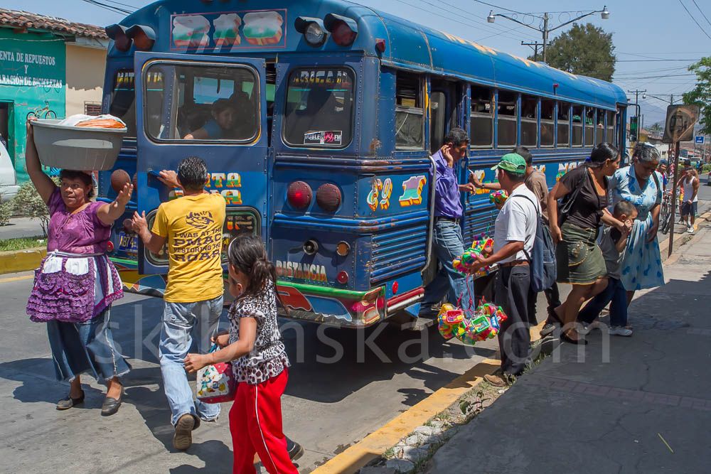 Latin America: Chicken bus frenzy
