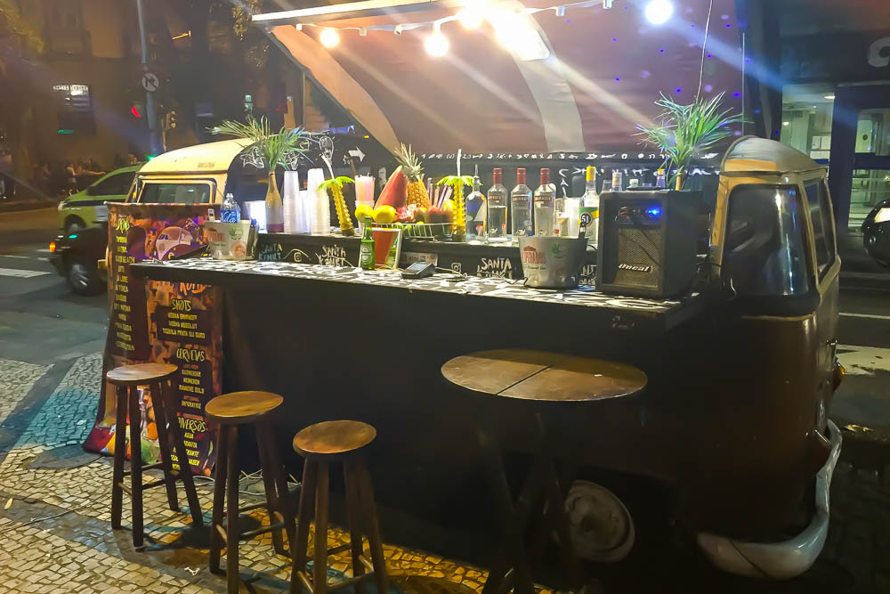 Street bar in Lapa